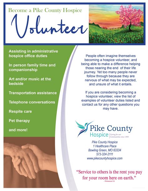 Hospice Volunteer Training Programs